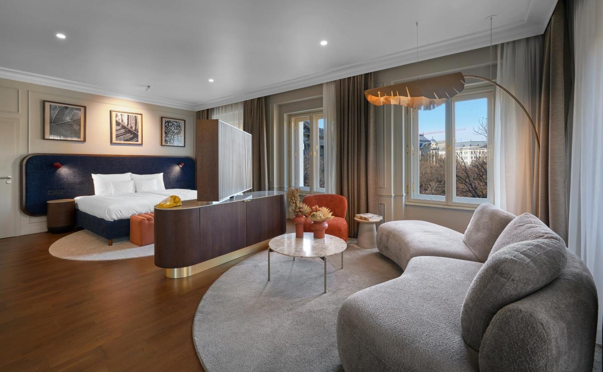 Verno House Budapest, Vignette Collection By Ihg Exteriör bild A suite at the hotel